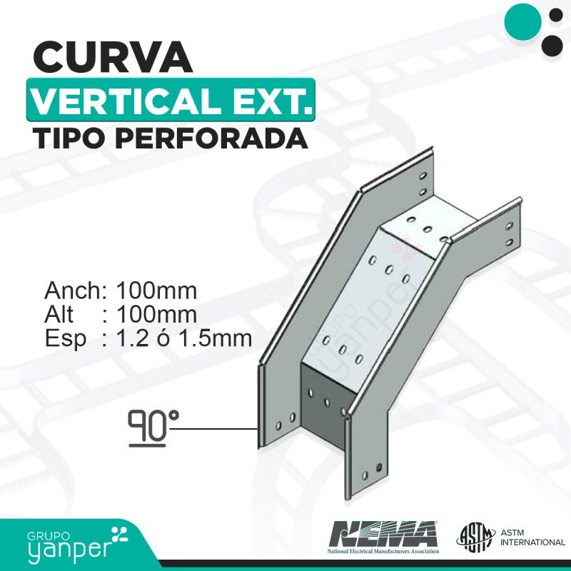 CURVA VERTICAL EXTERIOR